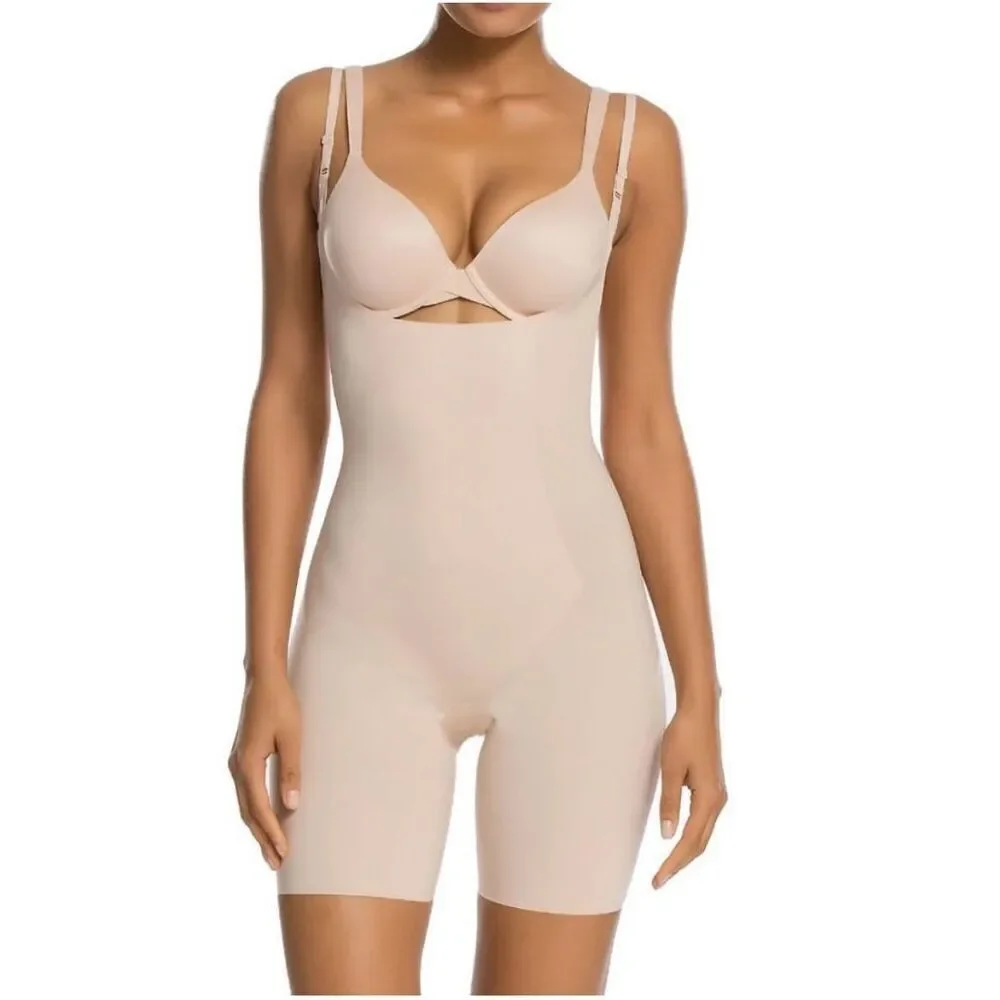 Spanx Trust Your Thinstincts Open Bust Full Body Shaper sz 2X EUC
